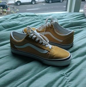 Old Skool Ochre Vans